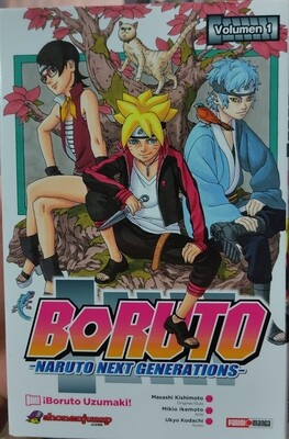 SH1 Boruto Manga Volumen 1 Espanol Panini