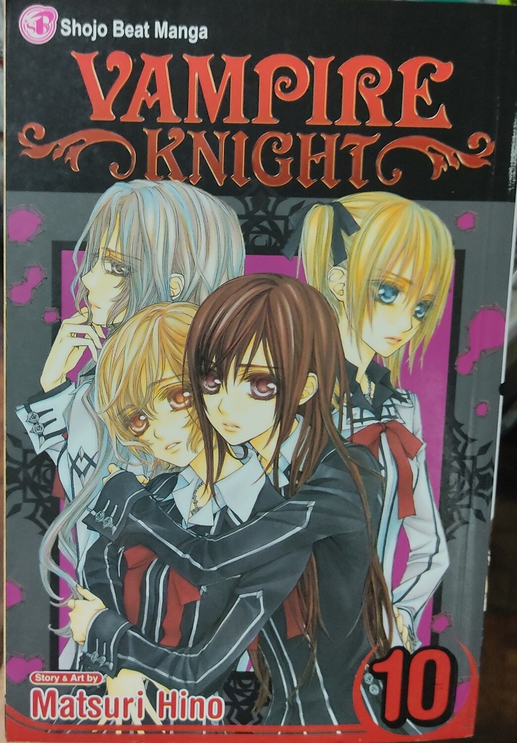 SH1 Vampire Knight Manga Volumen 10 Ingles