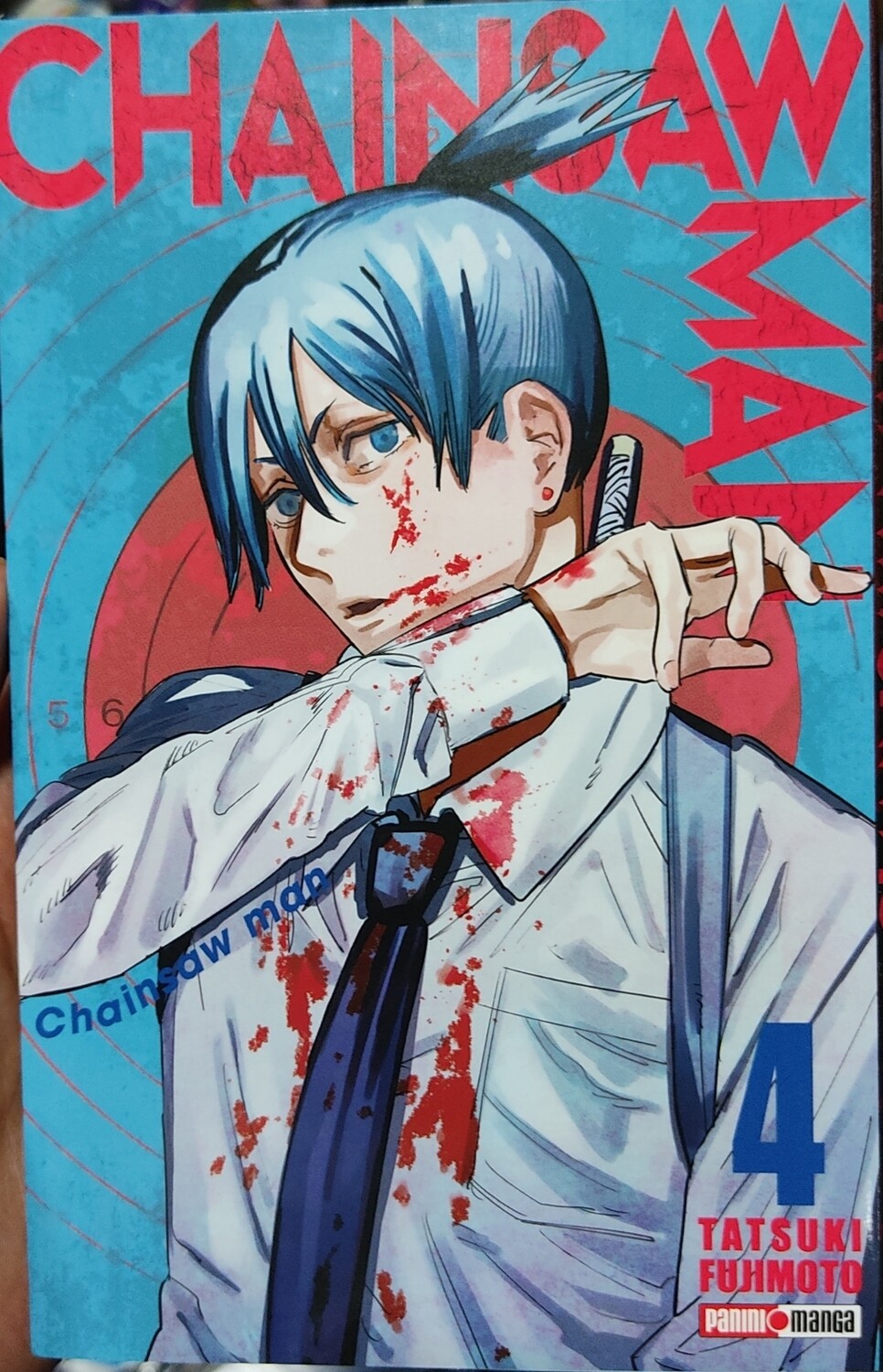 SJ1 Chainsaw Man Manga Volumen 4 Espanol Panini