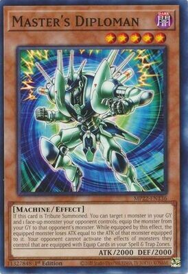 Master's Diploman - MP22-EN136 - Common 1st Edition 2022 Mega-Tin: Pharaoh's Gods 1st Edition Singles