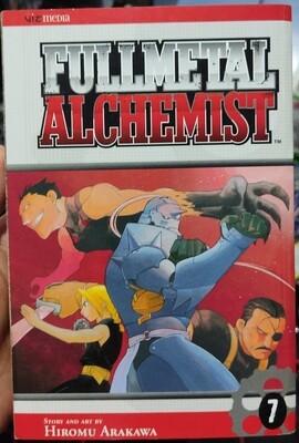 SJ6 Full Metal Alchemist Manga Volumen 7 Ingles