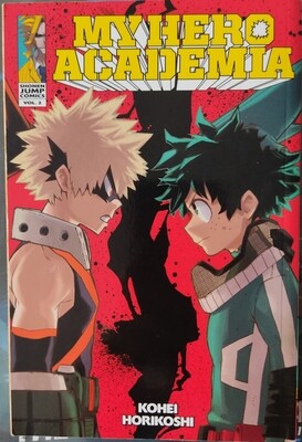 SJ2 My Hero Academia Manga Volumen 2 Ingles Viz Media