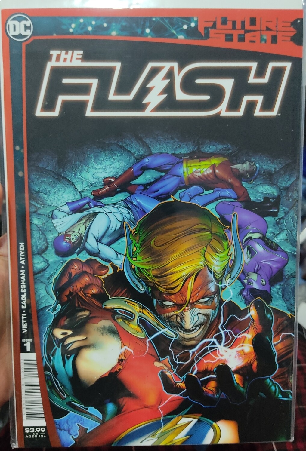 SH1 The Flash Comic Issue 1 DC Comics Ingles Future State
