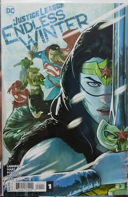 SH1 Justice League Endless Winter Issue 1 DC Comics Ingles