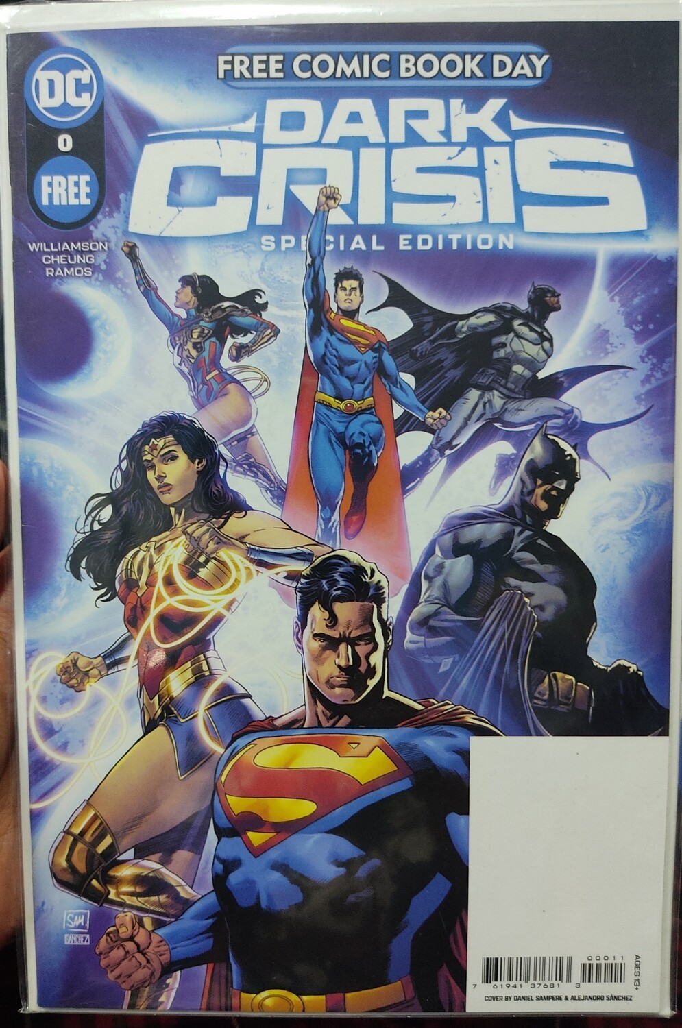 SH1 Dark Crisis Special Edition Issue Free Comic Book Day DC Comics Ingles