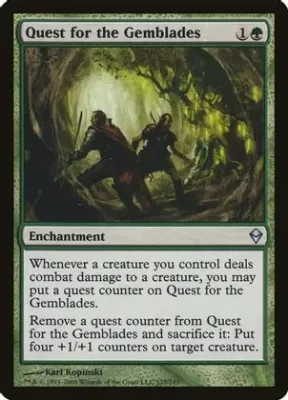 Quest for the Gemblades - Zendikar (ZEN)
Zendikar (Español)