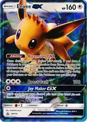 SJF Eevee GX - SM175 - Promo Pokemon Sun &amp; Moon Promos *Danada*