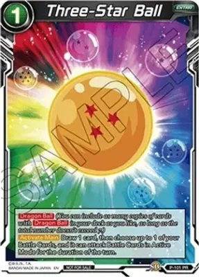 Three-Star Ball - Promotion Cards (PR) Promotion Cards Foil