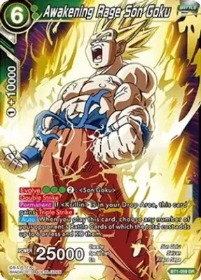 Awakening Rage Son Goku - Galactic Battle (DBS-B01)
Galactic Battle Foil