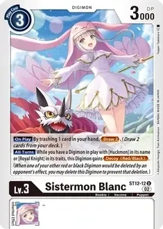 SH Sistermon Blanc - Starter Deck 12: Jesmon (ST-12)
Starter Deck 12: Jesmon