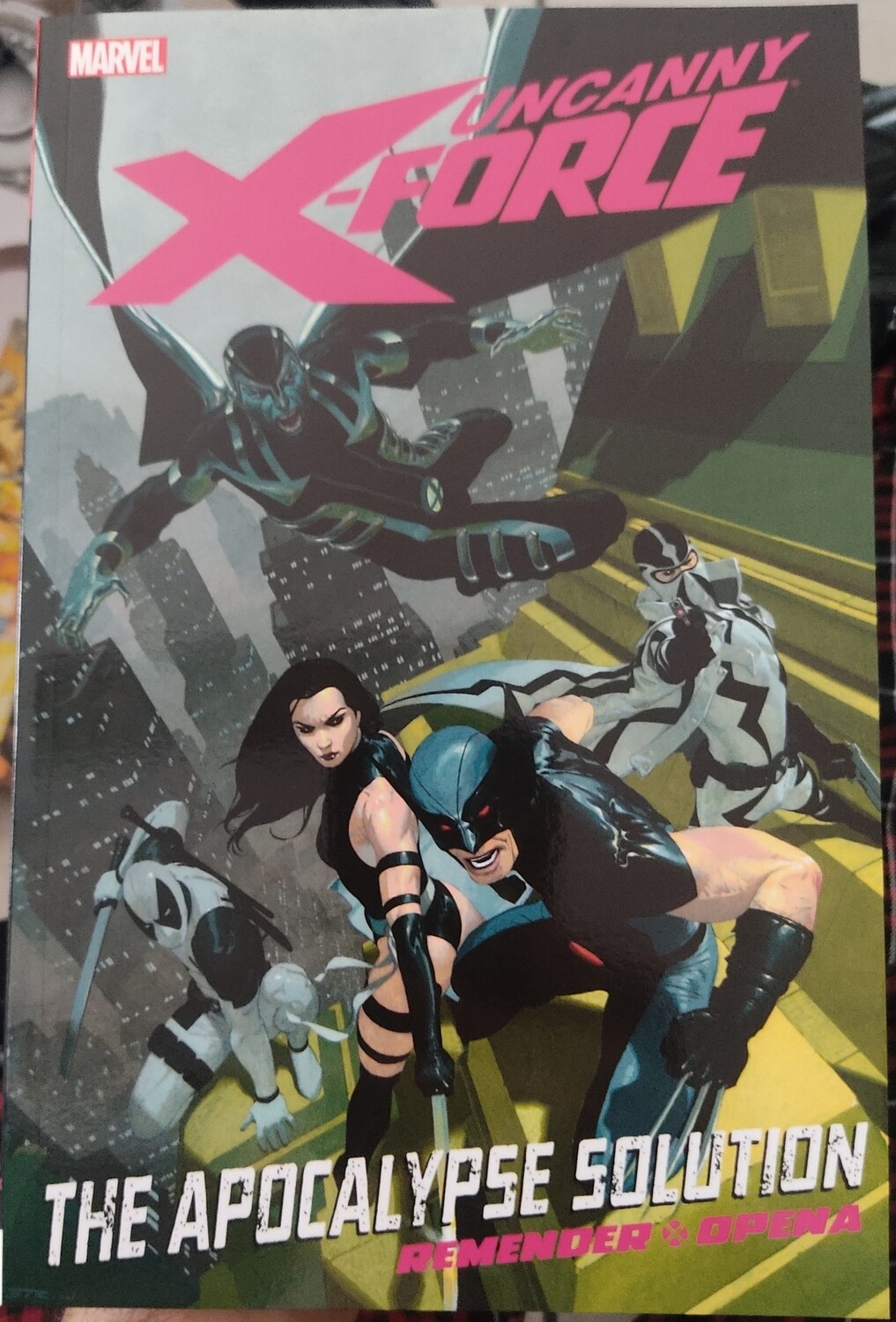 NELA-n, Uncanny X Force The Apocalypse Solution TP Marvel Comics Ingles
