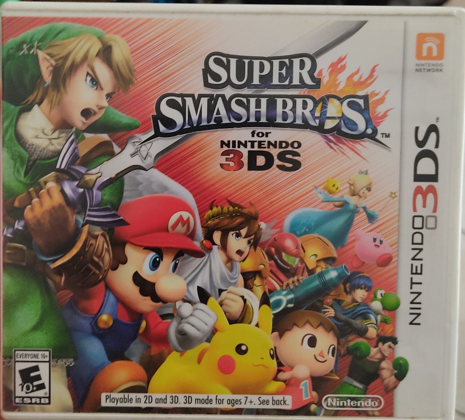 SH3 Super Smash Bros Nintendo 3DS Usado Completo