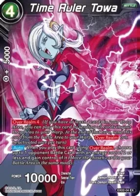 Time Ruler Towa (Foil) - Expansion Deck Box Set 02: Dark Demon's Villains (DBS-BE02) Expansion Deck Box Set 02: Dark Demon's Villains