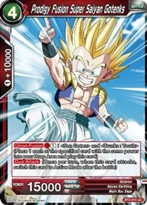 Prodigy Fusion Super Saiyan Gotenks - Union Force (DBS-B02)
Union Force
