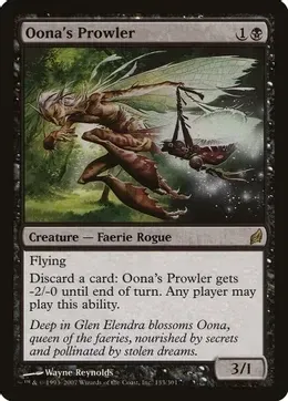 Oona's Prowler 133/301 - Lorwyn (LRW)