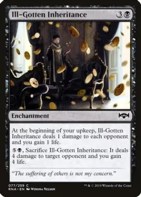 Ill-Gotten Inheritance 077/259- Ravnica Allegiance (RNA) Ravnica Allegiance *Espanol*