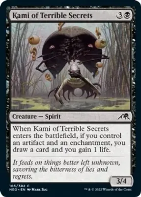 Kami of Terrible Secrets 105/302 - Kamigawa: Neon Dynasty (NEO)