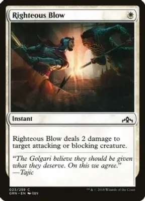 Righteous Blow - Guilds of Ravnica (GRN)
Guilds of Ravnica *Espanol*