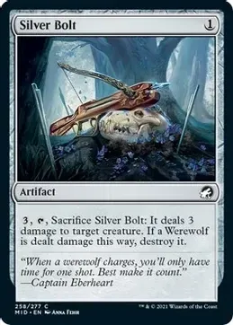 Silver Bolt - Innistrad: Midnight Hunt (MID)
Innistrad: Midnight Hunt Foil