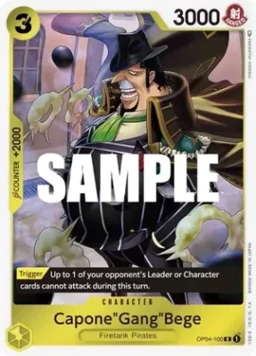 Capone"Gang"Bege - Kingdoms of Intrigue (OP04)
Kingdoms of Intrigue Foil