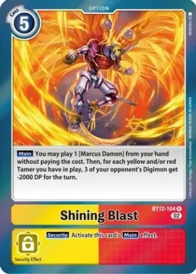 Shining Blast - Across Time (BT12)
Across Time