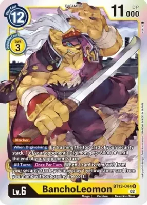 SJF BanchoLeomon - Versus Royal Knights (BT13) Versus Royal Knights