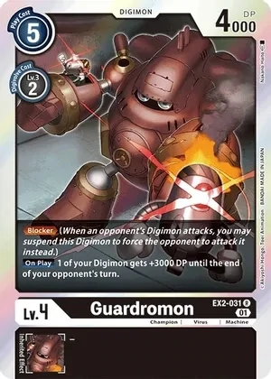 SJF Guardromon - Digital Hazard (EX02) Digital Hazard