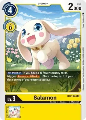 Salamon - BT2-034 - Release Special Booster (BT01-03) Release Special Booster