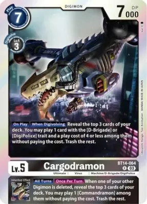 Cargodramon - Blast Ace (BT14) Blast Ace