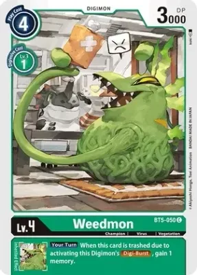 Weedmon - Battle of Omni (BT05) Battle of Omni Foil