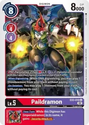 SJF Paildramon - Draconic Roar (EX03) Draconic Roar