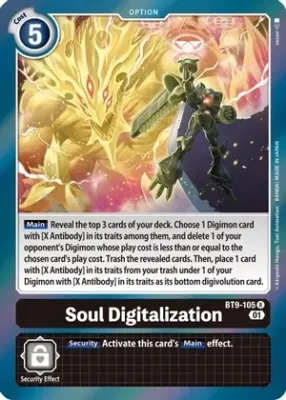 Soul Digitalization - X Record (BT09)
X Record Foil
