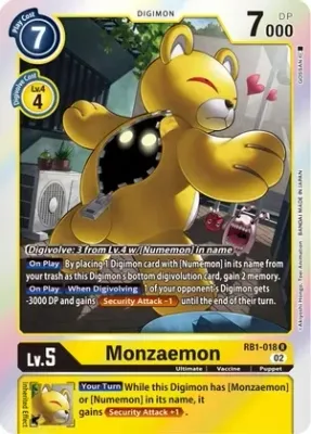 SJF Monzaemon - Resurgence Booster (RB-01) Resurgence Booster