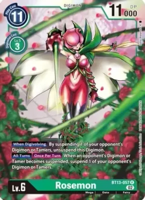 SH Rosemon - Versus Royal Knights (BT13)
Versus Royal Knights