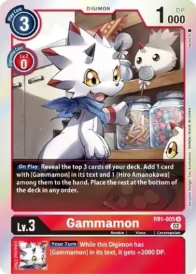 Gammamon - RB1-005 - Resurgence Booster (RB-01) Resurgence Booster