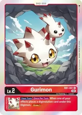 SH Gurimon - Resurgence Booster (RB-01)
Resurgence Booster