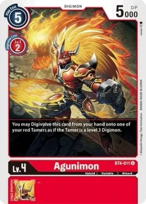 Agunimon - Great Legend (BT04) Great Legend