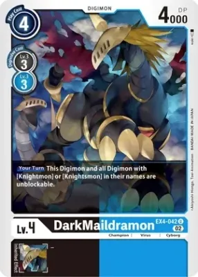 SH DarkMaildramon - Alternative Being Booster (EX04)
Alternative Being Booster