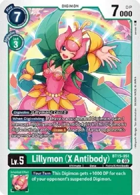 SH Lillymon (X Antibody) - Exceed Apocalypse (BT15)
Exceed Apocalypse