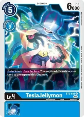 SH TeslaJellymon - X Record (BT09)
X Record
