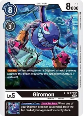 SH Giromon - Versus Royal Knights (BT13)
Versus Royal Knights