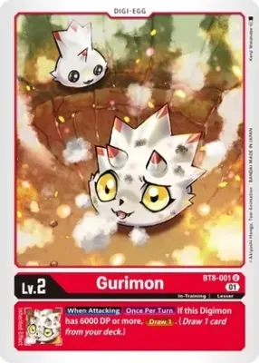 SH Gurimon - New Awakening (BT08)
New Awakening
