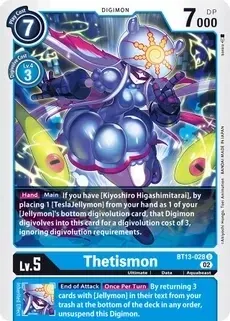 Thetismon - Versus Royal Knights (BT13)
Versus Royal Knights