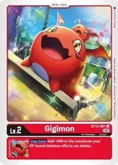 Gigimon - Across Time (BT12)
Across Time