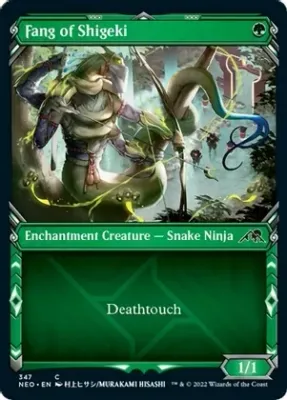 GA Fang of Shigeki (Showcase) - Kamigawa: Neon Dynasty (NEO)
Kamigawa: Neon Dynasty Foil
