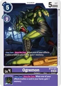 Ogremon - Blast Ace (BT14)
Blast Ace