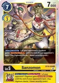 SJF Sanzomon - Xros Encounter (BT10) Xros Encounter