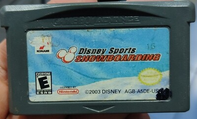UP1 Disney Sports Snowboarding Nintendo Game Boy Advance Cartucho