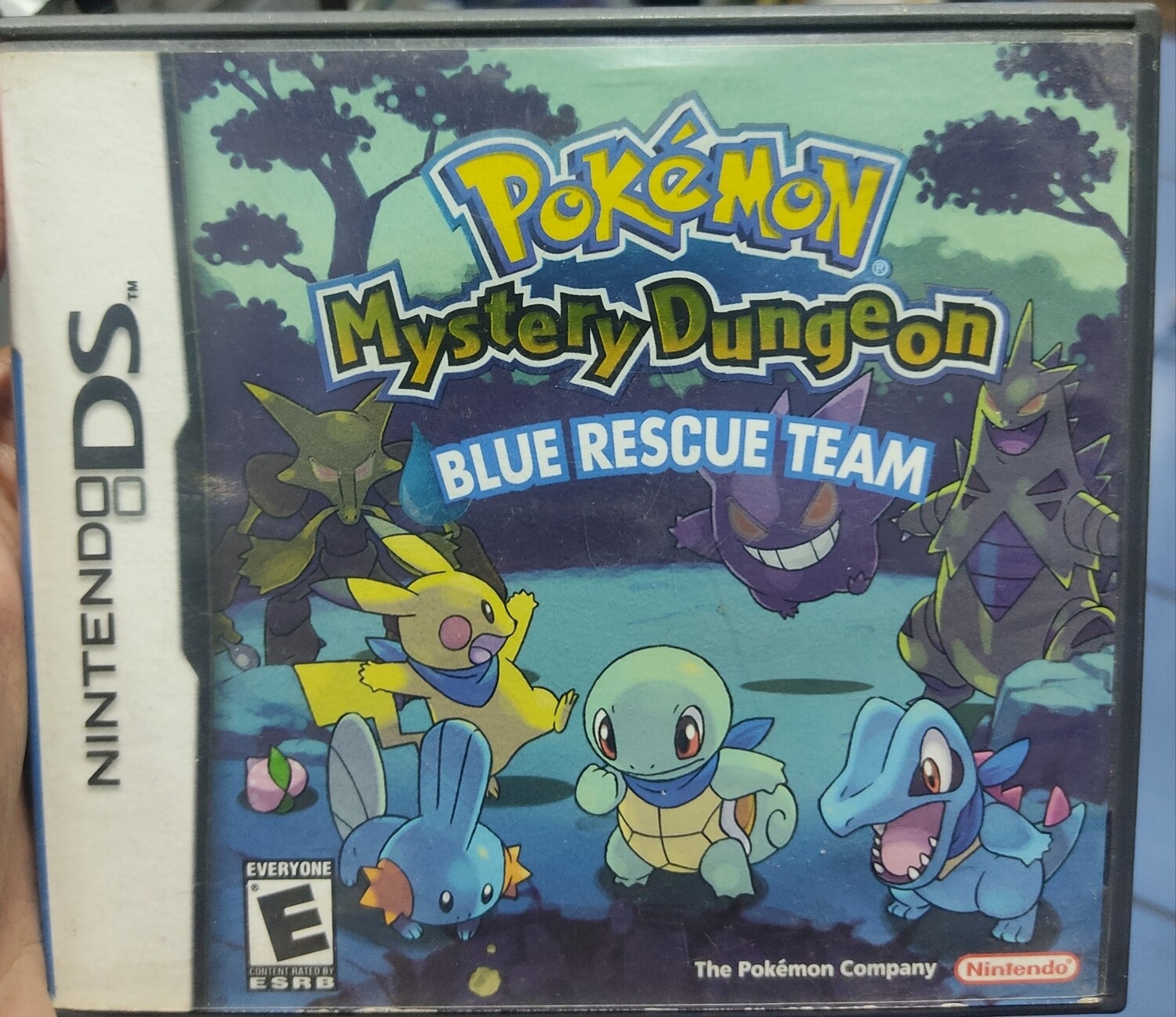 SJ6 Pokemon Mystery Dungeon Blue Rescue Team Nintendo DS Usado Completo