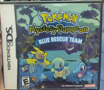 SJ6 Pokemon Mystery Dungeon Blue Rescue Team Nintendo DS Usado Completo